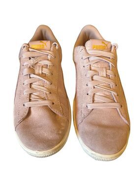 Puma Vikky AOS Women's Soft Pink Suede Sneakers Size 7